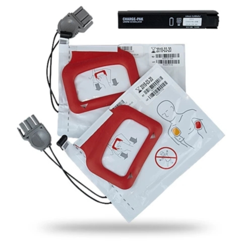 Electrozi Stick de încarcare Physio-Control CHARGE-PAK si două seturi de electrozi Quickpak pentru adulti