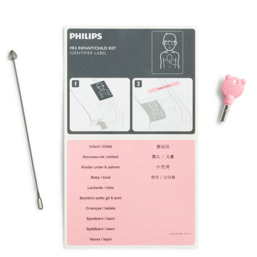 Electrozi Cheie Philips HeartStart FR3 pentru sugari / copii