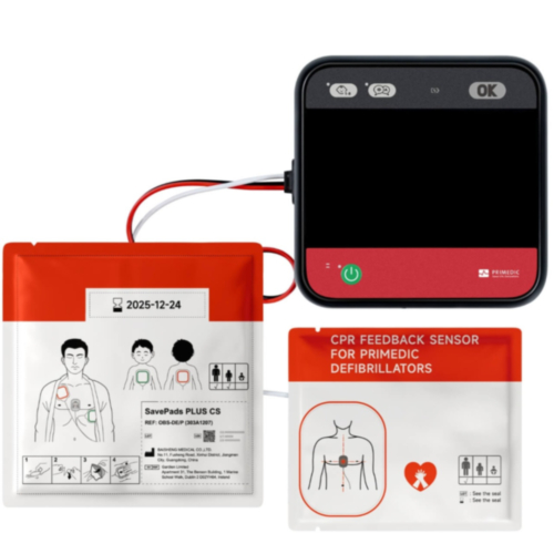 Primedic Defibrilator automat extern Primedic Heartsave myPAD cu afișaj conectat